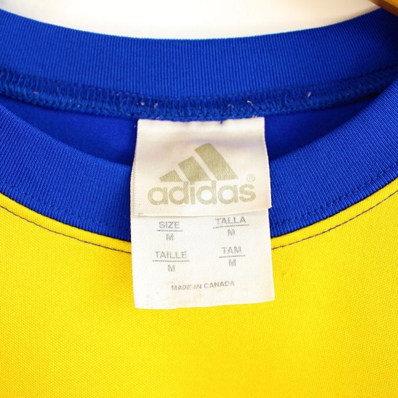 Vintage 90's Adidas Jersey Tee Made In Canada - Picture 5 of 5